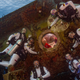A group of astronauts in training surrounding the undersea Aquarius laboratory. Image: NASA